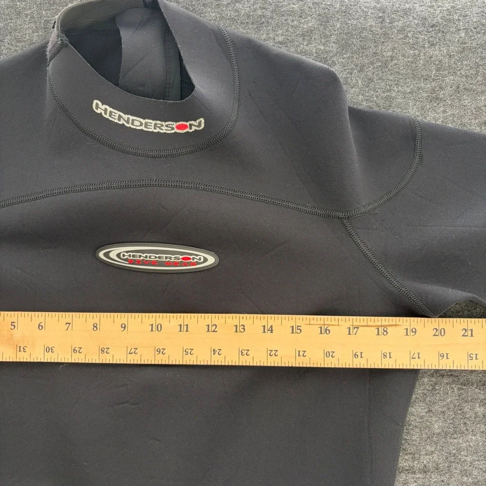 Henderson Aquatics Microprene Wetsuit Mens XL Black Full Body Dive Suit